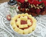 ハートのストロベリーチーズケーキ♪作り方3写真