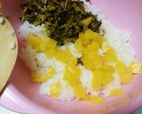 高菜とたくあんのチャーハン作り方3写真