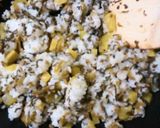 高菜とたくあんのチャーハン作り方5写真