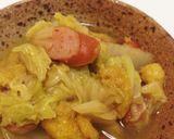 めんつゆで簡単☆白菜と油揚げのカレー煮作り方3写真