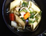 チキンヌードルスープ作り方10写真