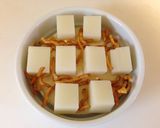 ✳︎ココットカマンで明太もちもんじゃ✳︎作り方5写真