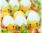 ✿ピヨピヨ♪ひよこの揚げ麺サラダ✿作り方10写真