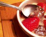 苺とチョコのflowerココットカマン❀作り方8写真