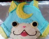 妖怪ウォッチ　ブシニャンのキャラケーキ♪作り方7写真