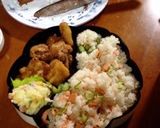 子供大好き☆鮭とキュウリの簡単ちらし寿司作り方4写真