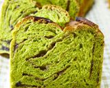 【菓子パン】甘納豆入り★抹茶うずまきパン作り方19写真