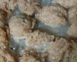 鳥だんご照り焼き※隠し味は食パン作り方6写真
