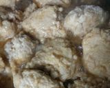 鳥だんご照り焼き※隠し味は食パン作り方8写真