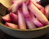 赤大根でシンプルなサラダとお漬物作り方6写真