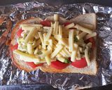 アボカドとトマトのとろけるチーズトースト作り方1写真