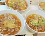 ねぎたっぷりのあったか肉うどん作り方10写真