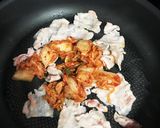 簡単！キムチ焼うどん♡作り方2写真