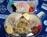 幼稚園のお弁当(12月2週目)作り方1写真