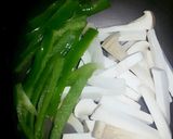 ご飯が進むエリンギピーマン豚肉の甘辛炒め作り方1写真