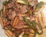ご飯が進むエリンギピーマン豚肉の甘辛炒め作り方5写真