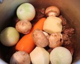 あったかビーフシチューのサラダ菜巻き作り方6写真
