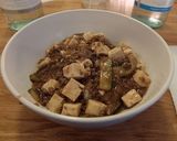 麻婆ズッキーニ茄子豆腐丼作り方7写真