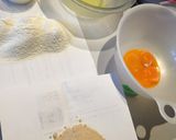 ふわふわ〜♡スポンジ（18cm型）作り方1写真