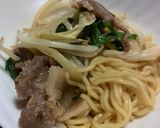 野菜たっぷり焼そば鍋～ぼるけーの作り方9写真