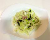 簡単！おいしい！キャベツのツナ塩昆布和え作り方3写真