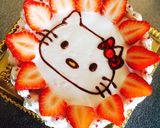 誕生日ケーキ♡作り方4写真