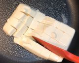 豆腐とひき肉の甘辛味噌そぼろのレタス巻き作り方2写真