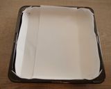目から鱗*ロールケーキ 型紙の敷き方 作り方6写真