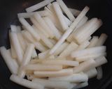 大根だけ！こっくり美味しい炒め煮作り方4写真