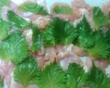 鶏むね☆柔らか梅しそロールカツ♪作り方3写真