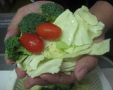 簡単！基本の1食分の野菜ココットカマン作り方7写真