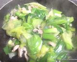 豚肉とレタスと九条ねぎの和風炒め作り方5写真