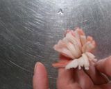 弁当の隙間に♪ カニカマでお花作り方2写真