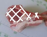クリスマスに☆骨付きラム肉のソテー作り方3写真