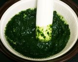 離乳食初期⁑裏ごし小松菜・ほうれん草作り方5写真