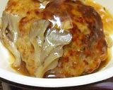 大豆入り＊和風煮込みハンバーグ作り方5写真