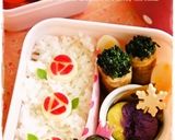 ＊キャラ弁＊　うずらDE女の子と男の子♡作り方7写真