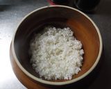 釜飯の器で作る炊き込みご飯作り方1写真
