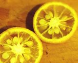 かぶの葉りんご ゆずのスムージー作り方1写真