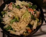 野菜たっぷり！スパイシースタミナ焼きそば作り方5写真