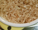 簡単さっぱり水菜と切り干し大根の酢炒め作り方1写真
