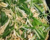 簡単さっぱり水菜と切り干し大根の酢炒め作り方4写真