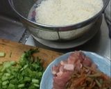残ったきんぴら 簡単リメイク 炊込みご飯作り方1写真