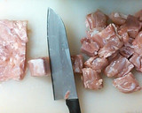 簡単　子供が喜ぶ鶏もも肉と白菜のみぞれ鍋作り方6写真