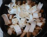 簡単　子供が喜ぶ鶏もも肉と白菜のみぞれ鍋作り方9写真