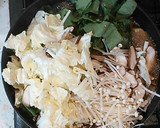 簡単　子供が喜ぶ鶏もも肉と白菜のみぞれ鍋作り方13写真