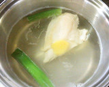 しっとり軟らかなゆで鶏のにぎり鮨作り方1写真