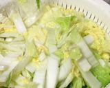 男の手料理♪富有柿と白菜deサラダ作り方3写真