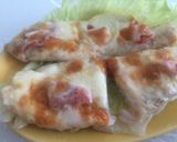 鶏ささみの梅チーズ焼き☆作り方3写真