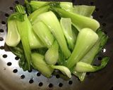 青梗菜の中国オリーブ炒め作り方2写真